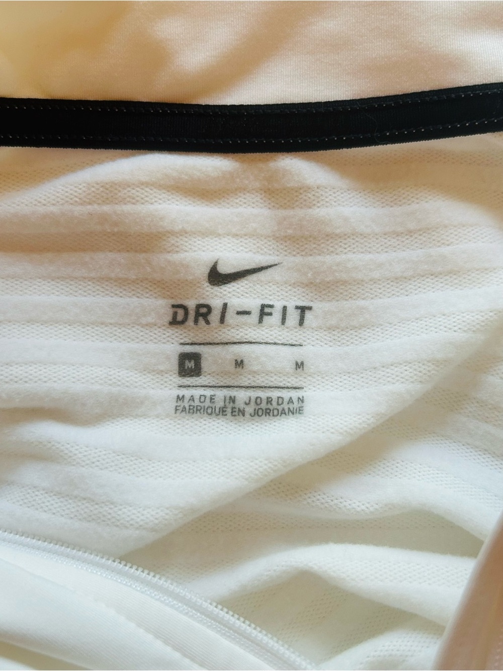 White Nike Warm fitted quarter zip - Picture 5 of 8